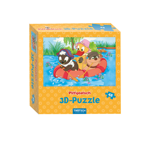 Tr&ouml;tsch Pittiplatsch 3D Puzzle Boot