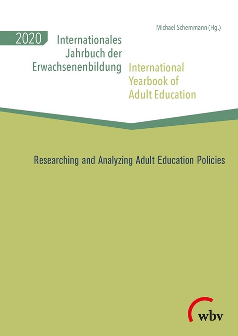 Internationales Jahrbuch der Erwachsenenbildung / International Yearbook of Adult Education 2020 - 