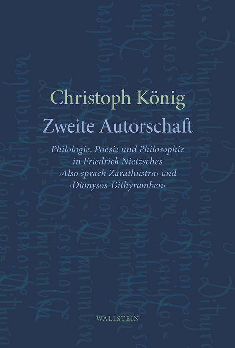Zweite Autorschaft - Christoph K&ouml;nig