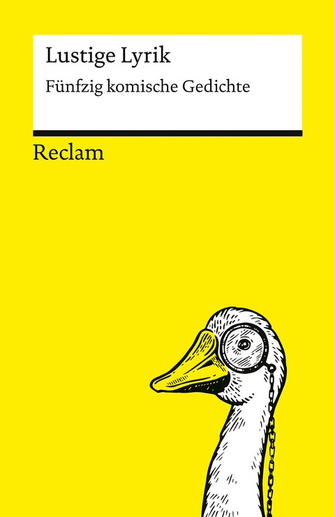 Lustige Lyrik. F&uuml;nfzig komische Gedichte - 