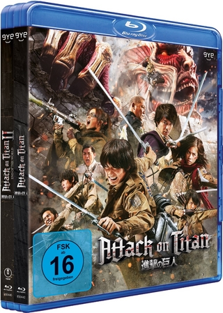 Attack on Titan - Film 1&2 - Bundle (2 Blu-rays)