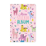 Tr&ouml;tsch Mein Stickeralbum Lama Stickerbuch - 