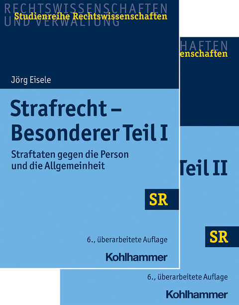 Strafrecht - Besonderer Teil I + Besonderer Teil II - Paket - J&ouml;rg Eisele