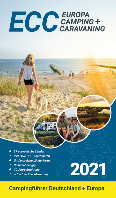 ECC - Europa Camping- + Caravaning-F&uuml;hrer 2021