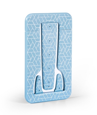Flexistand Pro Blue Geometrical - Halter für Tablets, E-Reader & Handys