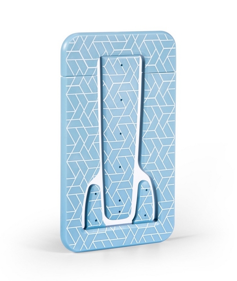 Flexistand Pro Blue Geometrical - Halter für Tablets, E-Reader & Handys