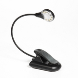 8-LED Sureflex80 Black Dots - Leselampe warmwei&szlig; mit Klammer