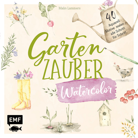 Gartenzauber – Watercolor - Malin Lammers