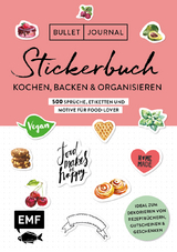 Bullet Journal &ndash; Stickerbuch: Kochen, Backen & Organisieren
