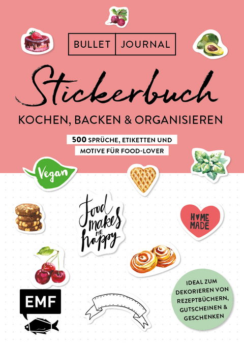 Bullet Journal &ndash; Stickerbuch: Kochen, Backen & Organisieren