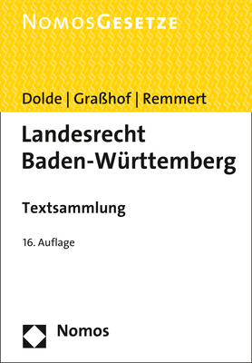 Landesrecht Baden-W&uuml;rttemberg - 