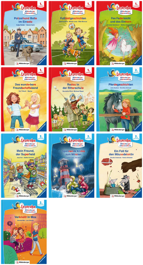 Paket &ndash; Leserabe Komplettbezug &middot; Set 4