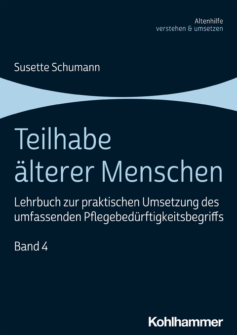 Teilhabe &auml;lterer Menschen - Susette Schumann