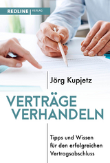 Vertr&auml;ge verhandeln - J&ouml;rg Kupjetz