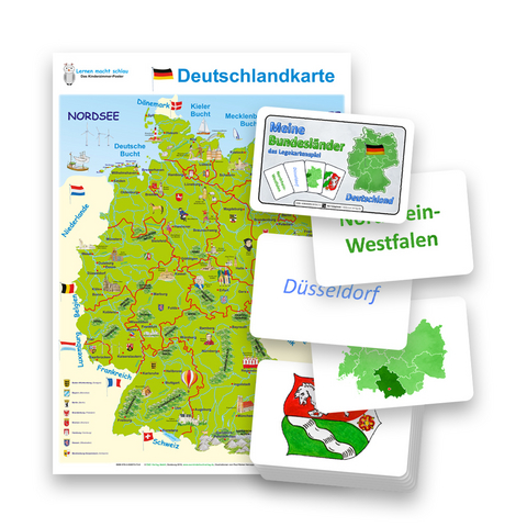 Meine Bundesl&auml;nder - das Deutschland-Legespiel - 