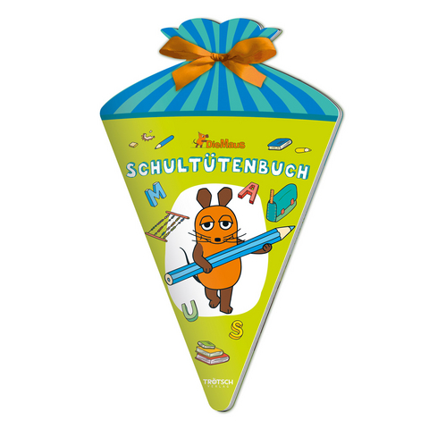 Tr&ouml;tsch Die Maus Schult&uuml;tenbuch &Uuml;bungsbuch - 