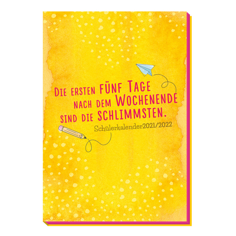 Trötsch Schülerkalender Flexi Wochenende 2021/2022 - 
