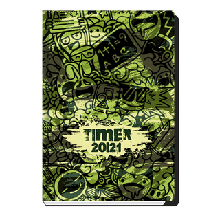 Trötsch Schülerkalender für Schlaue Scribble 2021/2022