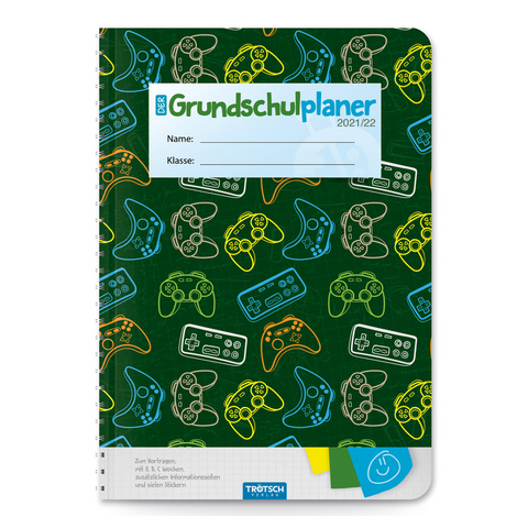 Trötsch Grundschulplaner Game 2021/2022 - 