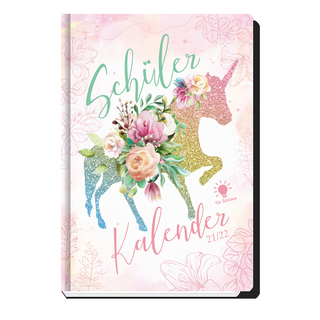 Trötsch Schülerkalender für Schlaue Einhorn 2021/2022