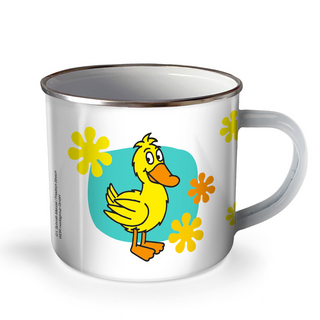 Trötsch Die Maus Emaille Becher Tasse Ente