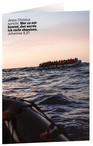 Jahreslosung 2022- Faltkarte (5er-Set)