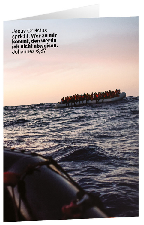 Jahreslosung 2022- Faltkarte (5er-Set)