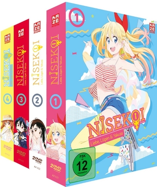 Nisekoi - 1. Staffel - Gesamtausgabe - DVD-Box (8 DVDs) [ohne Schuber]