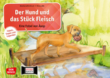 Der Hund und das St&uuml;ck Fleisch. Eine Fabel von &Auml;sop. Kamishibai Bildkartenset. - Monika Lefin-Kirsch