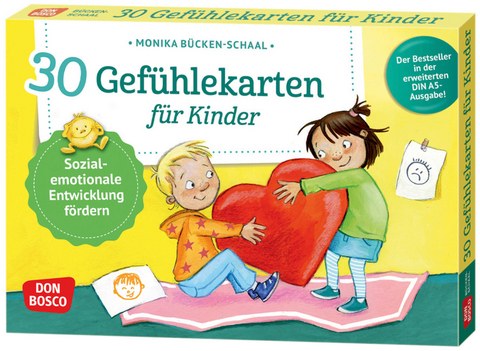 30 Gef&uuml;hlekarten f&uuml;r Kinder - Monika B&uuml;cken-Schaal