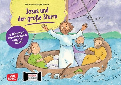 Jesus und der gro&szlig;e Sturm. Kamishibai Bildkartenset - Esther Hebert, Gesa Rensmann