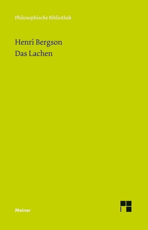 Das Lachen - Henri Bergson