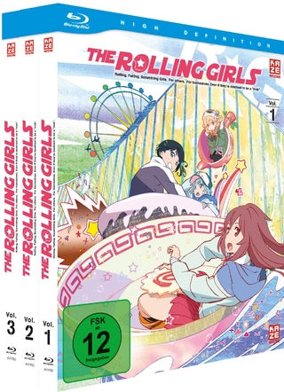 Rolling Girls - Gesamtausgabe - Bundle - Vol.1-4 - Blu-ray [ohne Schuber]