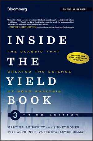 Inside the Yield Book - Martin L. Leibowitz, Sidney Homer, Anthony Bova, Stanley Kogelman
