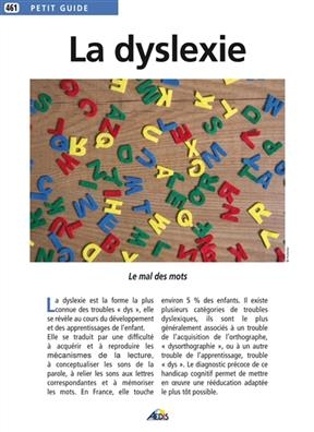 DYSLEXIE -LA- -  PETIT GUIDE 461