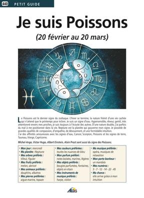 JE SUIS POISSONS -  PETIT GUIDE 440