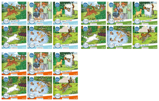 Paket – Mats, Mila und Molli – Komplettbezug Heft 13–18, Schwierigkeitsstufe A, B, C