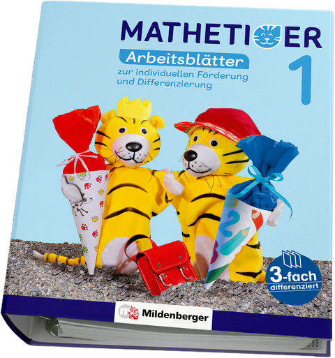 Mathetiger 1 – Arbeitsblätter zur individuellen Förderung und Differenzierung - Thomas Laubis, Eva Schnitzer