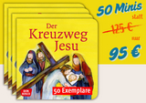 Der Kreuzweg Jesu. Mini-Bilderbuch. Paket mit 50 Exemplaren zum Vorteilspreis - Monika Arnold
