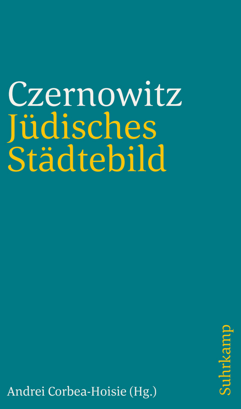 J&uuml;disches St&auml;dtebild Czernowitz - 