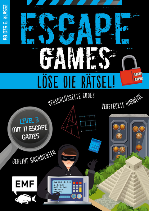 Escape Games Level 3 (blau) &ndash; L&ouml;se die R&auml;tsel! &ndash; 11 Escape Games ab der 6. Klasse - Arnaud Durand, Julien Durand