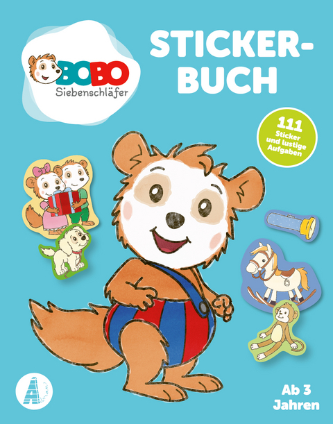 Bobo Siebenschl&auml;fer Stickerbuch - Animation JEP