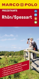 MARCO POLO Freizeitkarte 28 Rh&ouml;n, Spessart 1:110.000