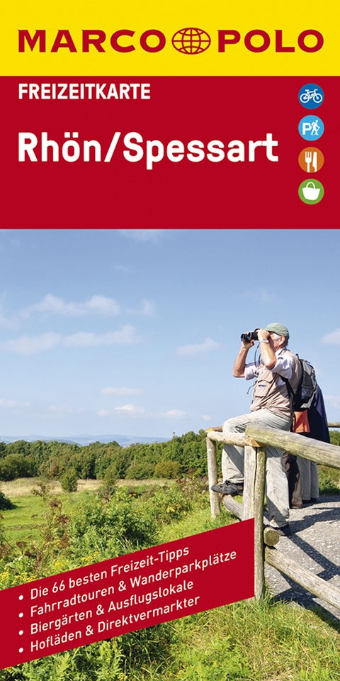 MARCO POLO Freizeitkarte 28 Rh&ouml;n, Spessart 1:110.000