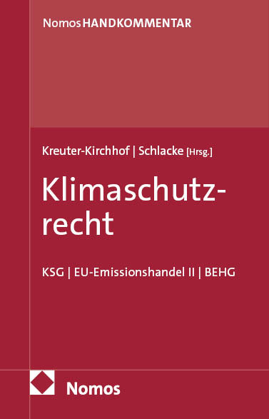 Klimaschutzrecht - 