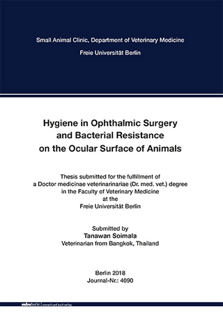 Hygiene in Ophthalmic Surgery and Bacterial Resistance on the Ocular Surface of Animals