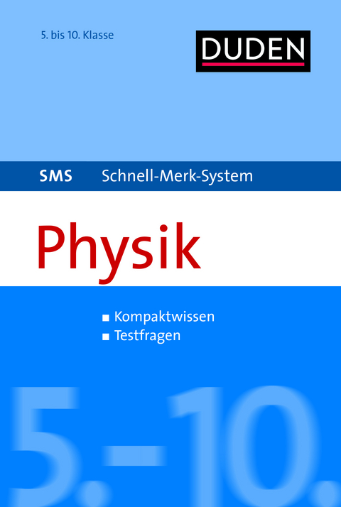 SMS Physik 5.-10. Klasse - Horst Bienioschek