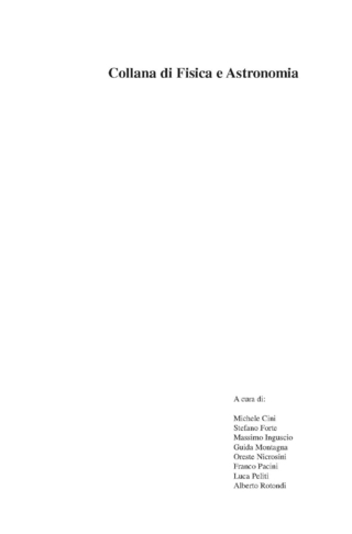 Manuale di Relatività Ristretta