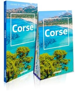 CORSE (GUIDE ET CARTE LAMINEE) -  GUIDE CARTE