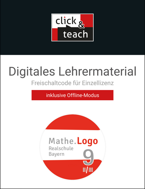Mathe.Logo &ndash; Bayern / Mathe.Logo BY click & teach 9 II/III Box - Christian Barthel